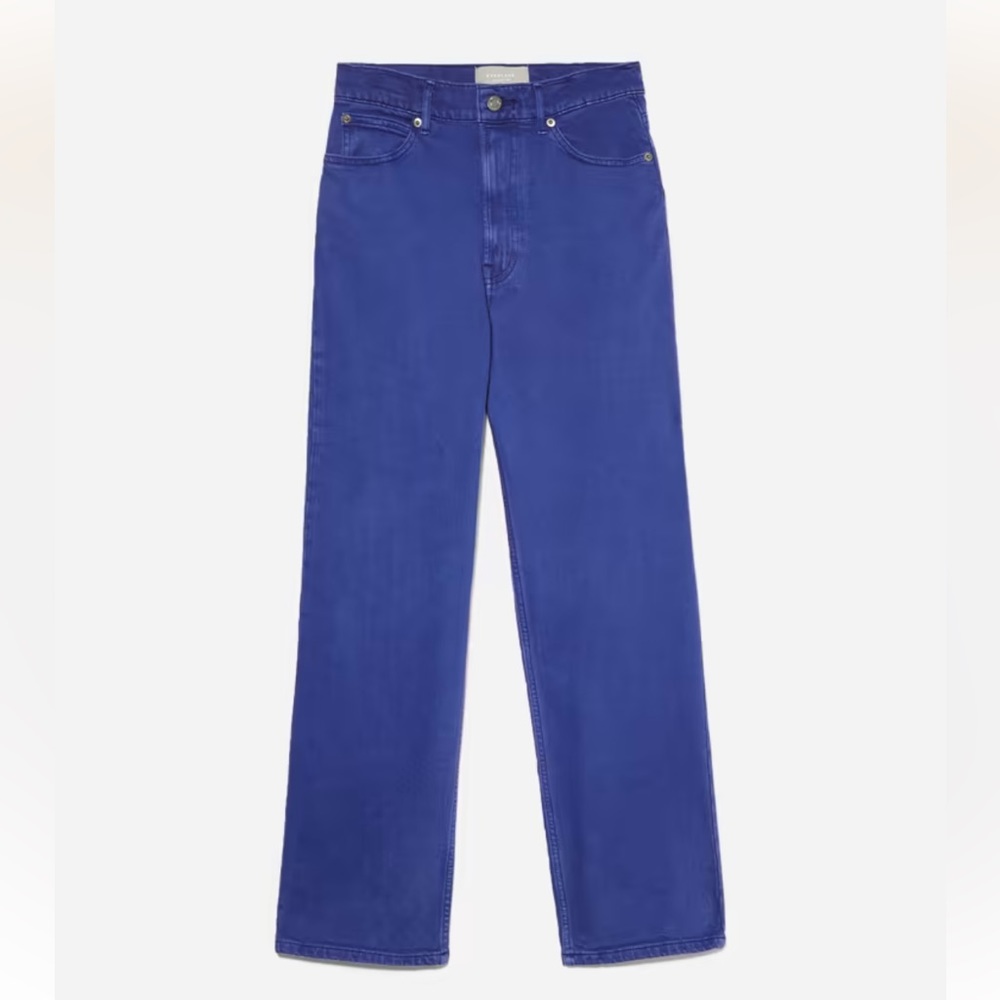 NWT blemished Everlane Way-High Jean in Archroma Deep Lapis in size 26